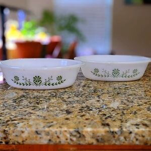 GlasBake Casserole Dishes 1 qt